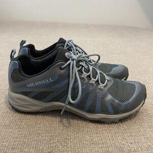 Merrell Shoes Womens Size 10 Gray Mesh Cushioned Trail Running Sneakers J599552